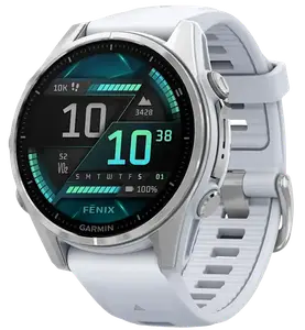 Спортивные часы Garmin Fenix 8 43mm AMOLED Silver with Whitestone Silicone Band (010-02903-00) Спортивные часы Garmin Fenix 8 43mm AMOLED Silver with Whitestone Silicone Band (010-02903-00)