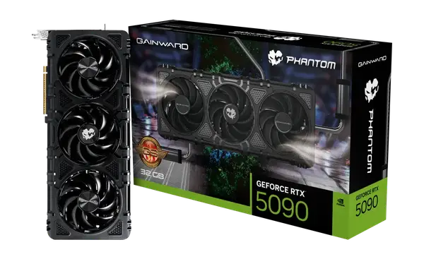 Відеокарта Gainward GeForce RTX 5090 Phantom GS 32GB GDDR7 DLSS4 (NE75090S19R5-GB2020P)