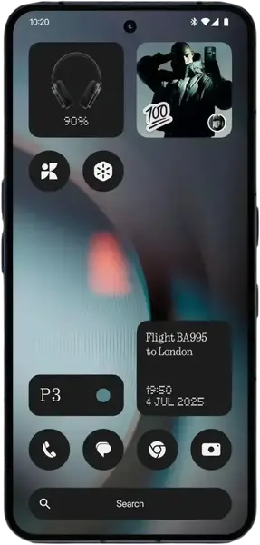 Смартфон Nothing Phone (3) 5G 12/256GB Black 120Hz (A10000022)