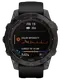 Смарт-годинник Garmin Fenix 7 Sapphire Solar Carbon Gray DLC Titanium with Black Band (010-02540-20/21)