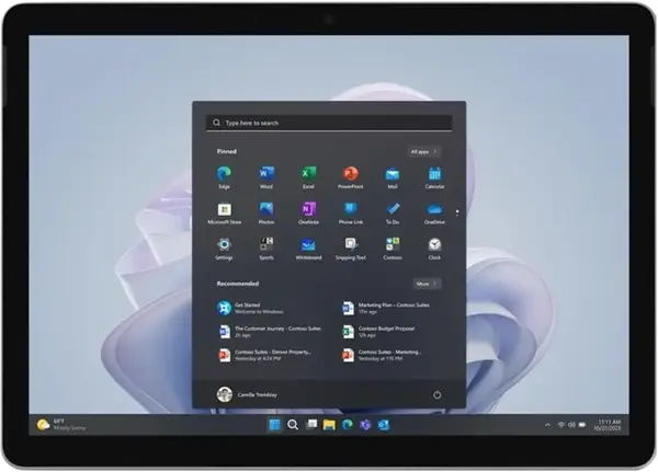 Ноутбук Microsoft Surface Go4 N200/8GB/128GB/Win11Pro (XHU-00006)
