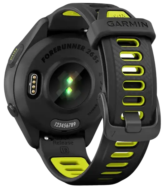 Смарт-часы Garmin Forerunner 265S Black Bezel and Case w. Black/Amp Yellow S. Band (010-02810-03/13/53)