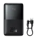 Зовнішній акумулятор (Power Bank) Baseus Bipow Digital Display Fast Charge 20000mAh 22.55W Black (PPBD040301)