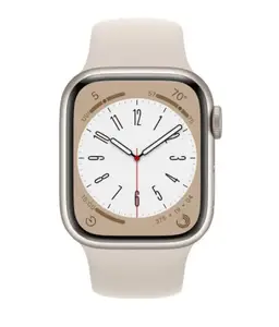 Смарт-годинник Apple Watch 8 41/Starlight Aluminum/Starlight Sport LTE (MNHY3) Смарт-годинник Apple Watch 8 41/Starlight Aluminum/Starlight Sport LTE (MNHY3)