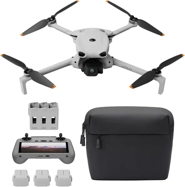 Квадрокоптер DJI Lito X1 Fly More Combo (RC 2) (CP.MA.00000975.01 / 6937224142701)