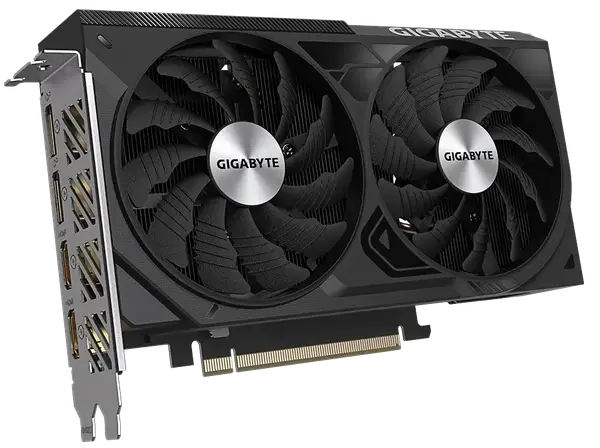 Видеокарта GIGABYTE GeForce RTX 4060 Ti WINDFORCE OC 8G (GV-N406TWF2OC-8GD)