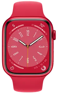 Смарт-годинник Apple Watch 8 45/(PRODUCT)RED Aluminum/RED Sport GPS (MNP43)