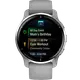 Смарт-часы Garmin Venu 2 Plus Silver S. Steel Bezel w. Powder G. Case and S. Band (010-02496-00/10)