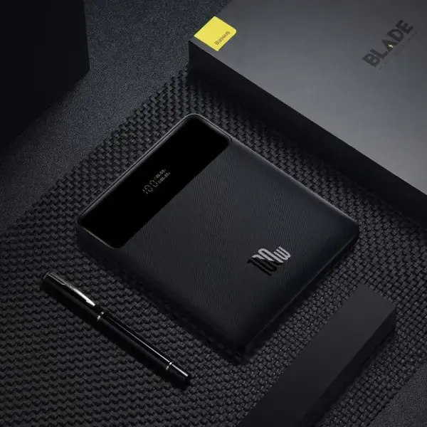 Внешний аккумулятор (Power Bank) Baseus Blade Digital Display 20000 mAh PD 100W Black (PPDGL-01)