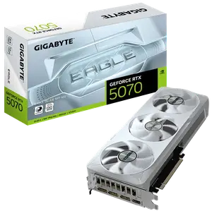 Відеокарта Gigabyte GeForce RTX 5070 Eagle OC Ice 12 ГБ GDDR7 DLSS4 (GV-N5070EAGLEOC ICE-12GD) Відеокарта Gigabyte GeForce RTX 5070 Eagle OC Ice 12 ГБ GDDR7 DLSS4 (GV-N5070EAGLEOC ICE-12GD)