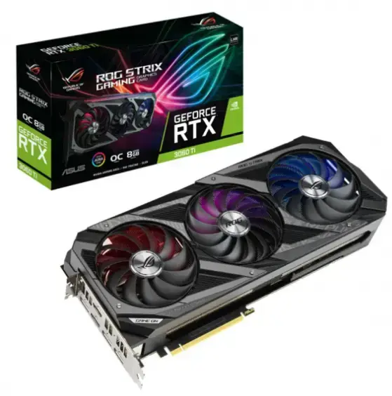 Відеокарта ASUS ROG-STRIX-RTX3060TI-O8G-V2-GAMING