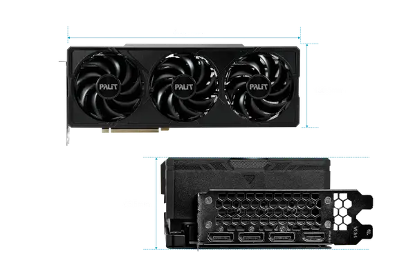 Видеокарта Palit GeForce RTX 4080 Super JetStream OC 16GB GDDR6X (NED408SS19T2-1032J)