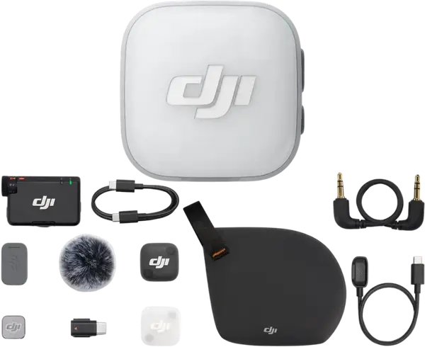 Мікрофонна система DJI Mic Mini 2 (1 TX + 1 RX) (CP.RN.00000530.01 / 6937224139787)