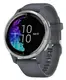 Смарт-годинник Garmin Venu Silver Stainless Steel Bezel w. Granite Blue and Silicone B. (010-02173-01/010-02173-03)