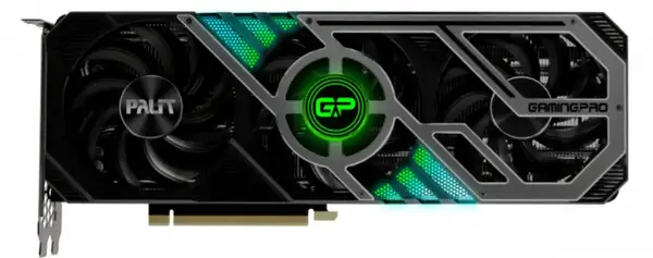 Відеокарта Palit GeForce RTX 3070 GamingPro OC V1 (NE63070S19P2-1041A/LHR)