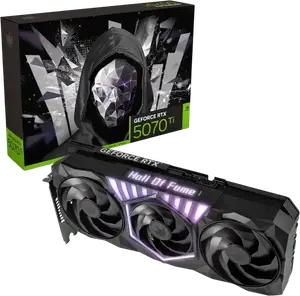 Відеокарта KFA2 GeForce RTX 5070 Ti HOF Gaming 16GB GDDR7 DLSS4 (57IZN6MDCXHK)
