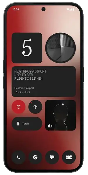 Смартфон Nothing Phone (2a) 5G 12/256GB Black 120Hz