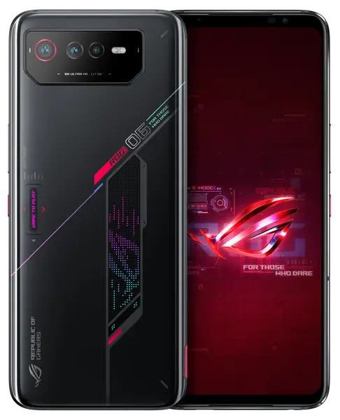 Смартфон ASUS ROG Phone 6 12/256GB Phantom Black (90AI00B5-M000X0)