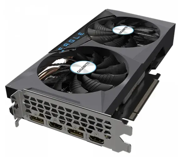 Відеокарта GIGABYTE GeForce RTX 3060 EAGLE OC 12G rev. 2.0 (GV-N3060EAGLE OC-12GD rev.2.0)