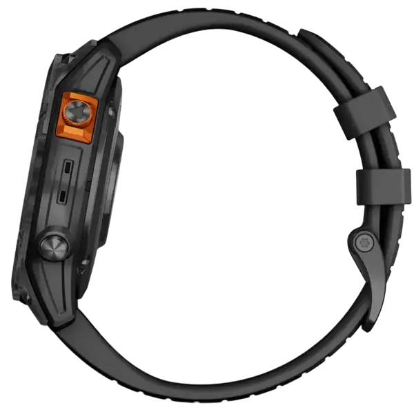 Смарт-годинник Garmin Fenix 7 Pro Solar Slate Gray w. Black Band (010-02777-00/01)