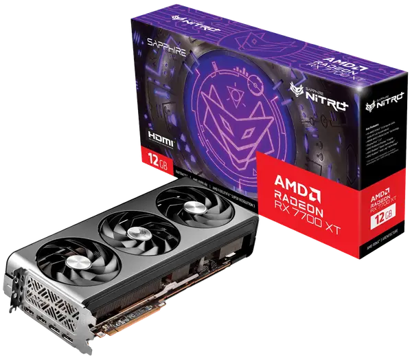 Відеокарта Sapphire Radeon RX 7700 XT NITRO+ Gaming OC 12GB GDDR6 (11335-02-20G)