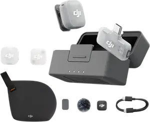 Мікрофонна система DJI Mic Mini 2 (1 TX + 1 Mobile RX + зарядний кейс) (CP.RN.00000533.01 / 6937224139770)