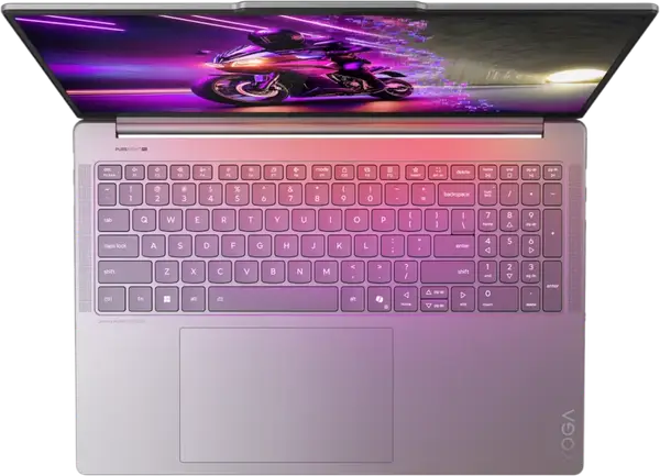 Ноутбук Lenovo Yoga Pro 9 Aura Edition Gen 10 16IAH10 Ultra 7 255H 16" 2.8K 120Hz OLED 32GB 1000SSD RTX5060 DLSS 4 W11Pro (83L00069PB)