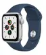 Смарт-годинник Apple Watch SE GPS 40mm Silver Aluminum Case w. Abyss Blue S. Band (MKNY3)