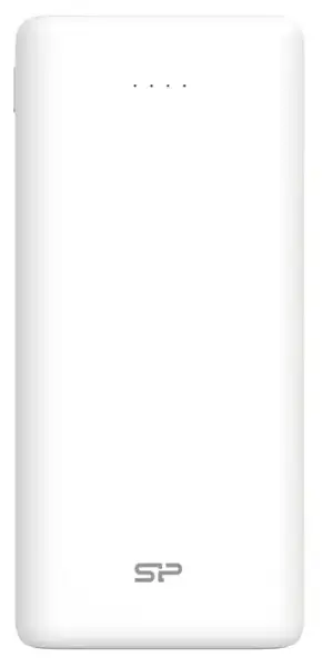 Зовнішній акумулятор (павербанк) Silicon Power Share C20QC 1xUSB-C, 2xUSB-A, PD18W, QC3.0 20000mAh White (SP20KMAPBKC20QCW)