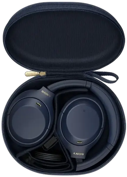 Наушники с микрофоном Sony WH-1000XM4 Midnight Blue (WH1000XM4L.E)