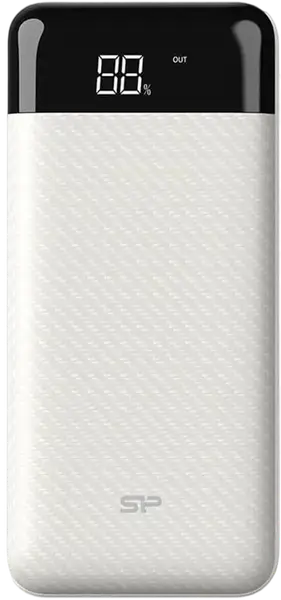 Зовнішній акумулятор (павербанк) Silicon Power GP28 10000mAh White (SP10KMAPBKGP280W)