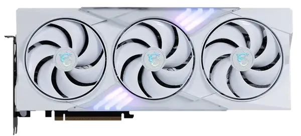 Відеокарта MSI GeForce RTX 5080 Gaming Trio OC White 16GB GDDR7 DLSS4