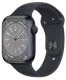 Смарт-годинник Apple Watch 8 45/Midnight Aluminum/Midnight Sport LTE (MNK43)