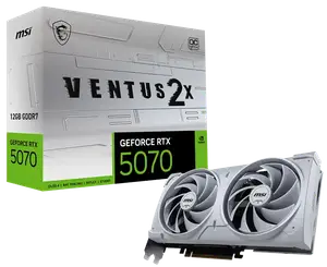 Відеокарта MSI 5070 12G VENTUS 2X OC WHITE