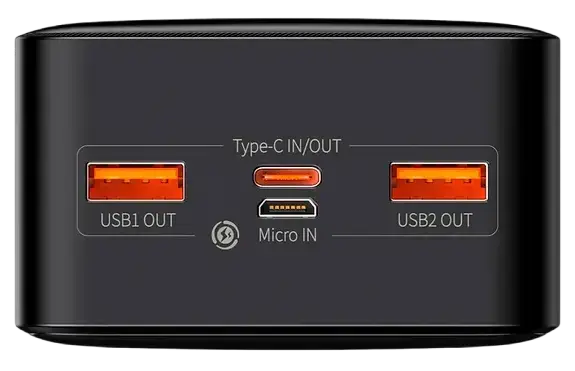 Зовнішній аккумулятор (Power Bank) Baseus Bipow Digital Display Powerbank 20W 30000mAh Black (PPDML-N01)