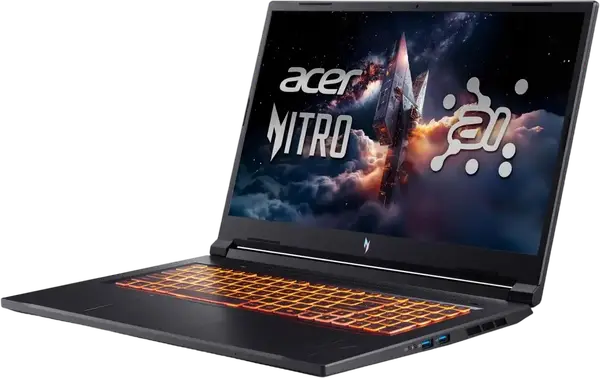 Ноутбук Acer Nitro V 17 AI Ryzen 7-260/16GB/1TB/Win11 RTX5060 (ANV17-41 || NH.QYUEP.008)