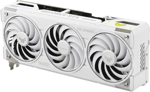 Відеокарта ASUS GeForce RTX 5070 Ti TUF Gaming OC White BTF 16GB GDDR7 DLSS4 (TUF-RTX5070TI-O16G-BTF-WHITE)