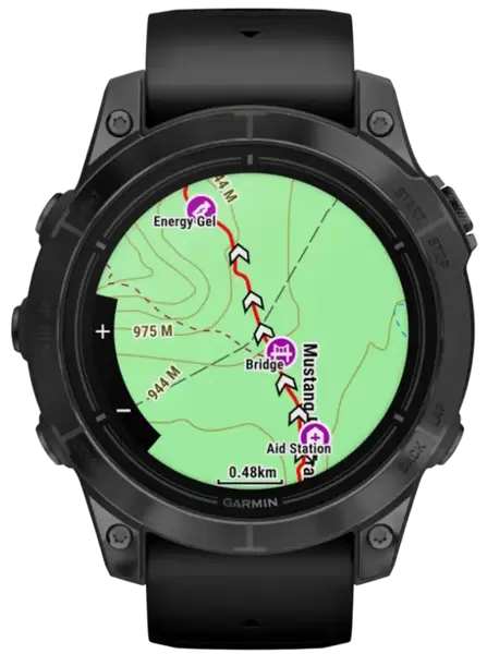 Смарт-часы Garmin Epix Pro Gen 2 47mm Slate Gray w. Black Band (010-02803-00/01)