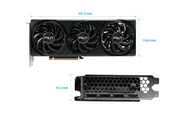 Відеокарта Palit GeForce RTX 5070 Infinity 3 12GB GDDR7 DLSS4 (NE75070019K9-GB2050S)