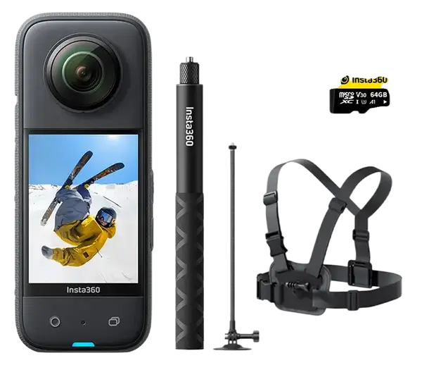 Экшн-камера Insta360 X3 Snow Kit (CINSAAQN)