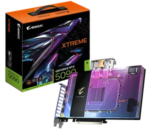Відеокарта Gigabyte GeForce RTX 5090 AORUS Xtreme Waterforce WB 32GB GDDR7 DLSS4 (GV-N5090AORUSX WB-32GD) Відеокарта Gigabyte GeForce RTX 5090 AORUS Xtreme Waterforce WB 32GB GDDR7 DLSS4 (GV-N5090AORUSX WB-32GD)