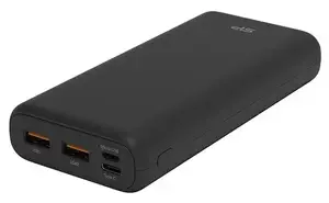 Зовнішній акумулятор (павербанк) Silicon Power Share C20QC 1xUSB-C, 2xUSB-A, PD18W, QC3.0 20000mAh Black (SP20KMAPBKC20QCK)