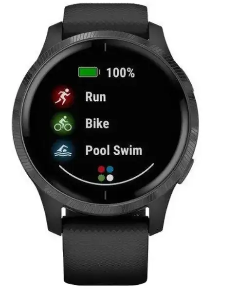 Смарт-годинник Garmin Venu Black/Slate (010-02173-13/010-02173-11)