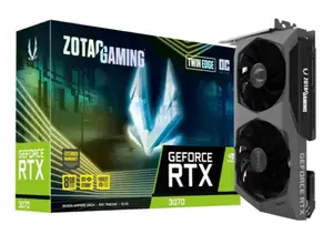 Відеокарта Zotac GAMING GeForce RTX 3070 Twin Edge OC LHR (ZT-A30700H-10PLHR) Відеокарта Zotac GAMING GeForce RTX 3070 Twin Edge OC LHR (ZT-A30700H-10PLHR)