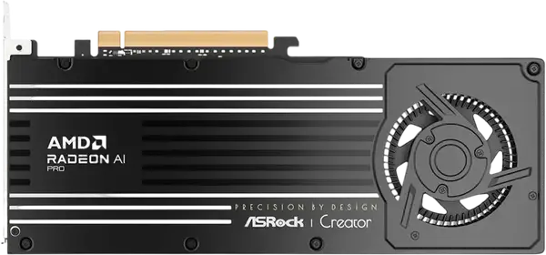 Відеокарта ASRock Radeon AI PRO R9700 Creator 32GB GDDR6 (R9700 CT 32G)
