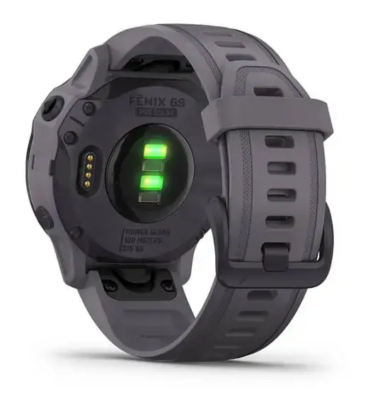 Смарт-годинник Garmin Fenix 6S Pro Solar Edition Amethyst Steel with Shale Gray Band (010-02409-15)