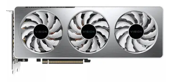 Вiдеокарта GIGABYTE GeForce RTX 3060 Ti VISION OC 8G rev. 2.0 (GV-N306TVISION OC-8GD rev.2.0)