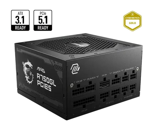 Блок живлення MSI MAG A750GL PCIE5