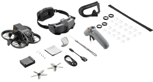 Квадрокоптер DJI Avata Pro View Combo (CP.FP.00000101.01)