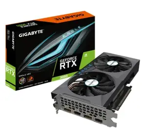Відеокарта GIGABYTE GeForce RTX 3060 EAGLE 12G (GV-N3060EAGLE-12GD 2.0) Відеокарта GIGABYTE GeForce RTX 3060 EAGLE 12G (GV-N3060EAGLE-12GD 2.0)